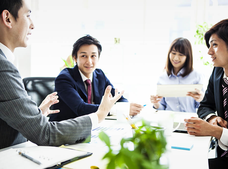 ミーティング風景